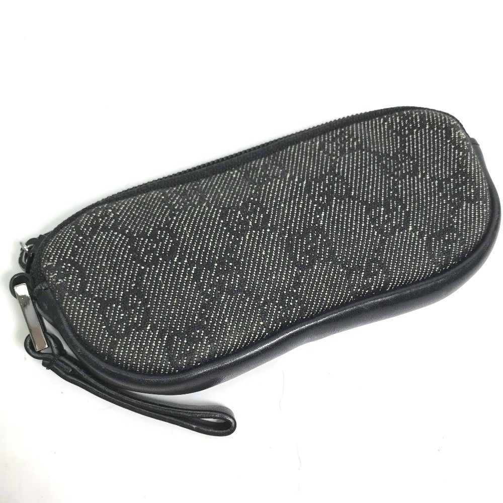 GUCCI グッチ ポーチ デニム 03970 GGキャンバス/レザー - メルカリ