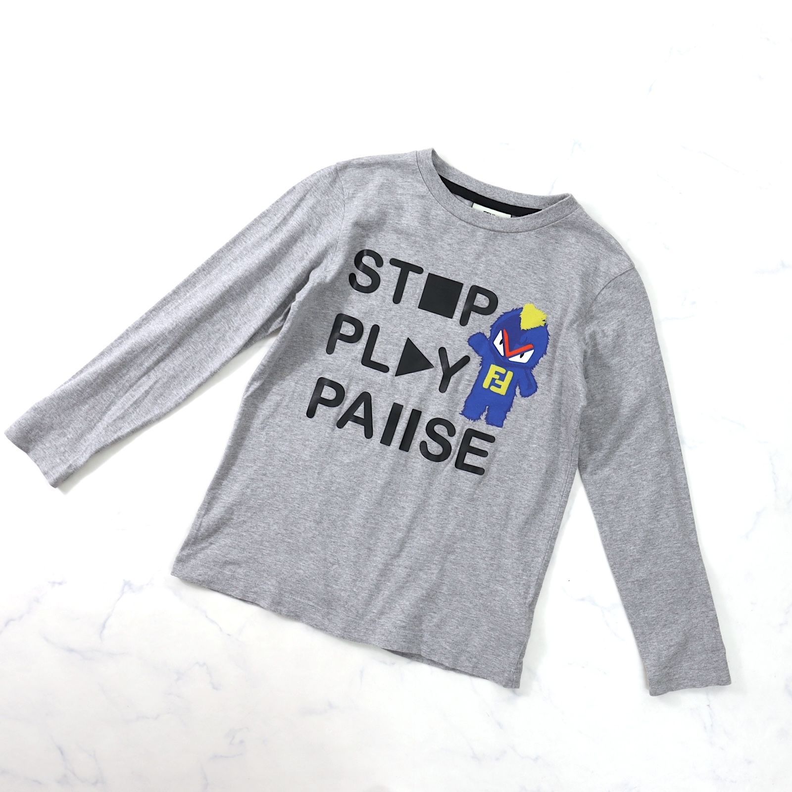 FENDI キッズ　ロンＴ（７Ａ） フェンディ FENDI FENDI KIDS Tシャツ JUI183 7AJ 長袖