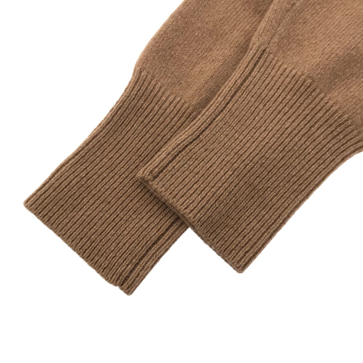 マイラン　カシミア　ニット Cashmere High Neck Border Knit Top | Sky / Green – MYLAN
