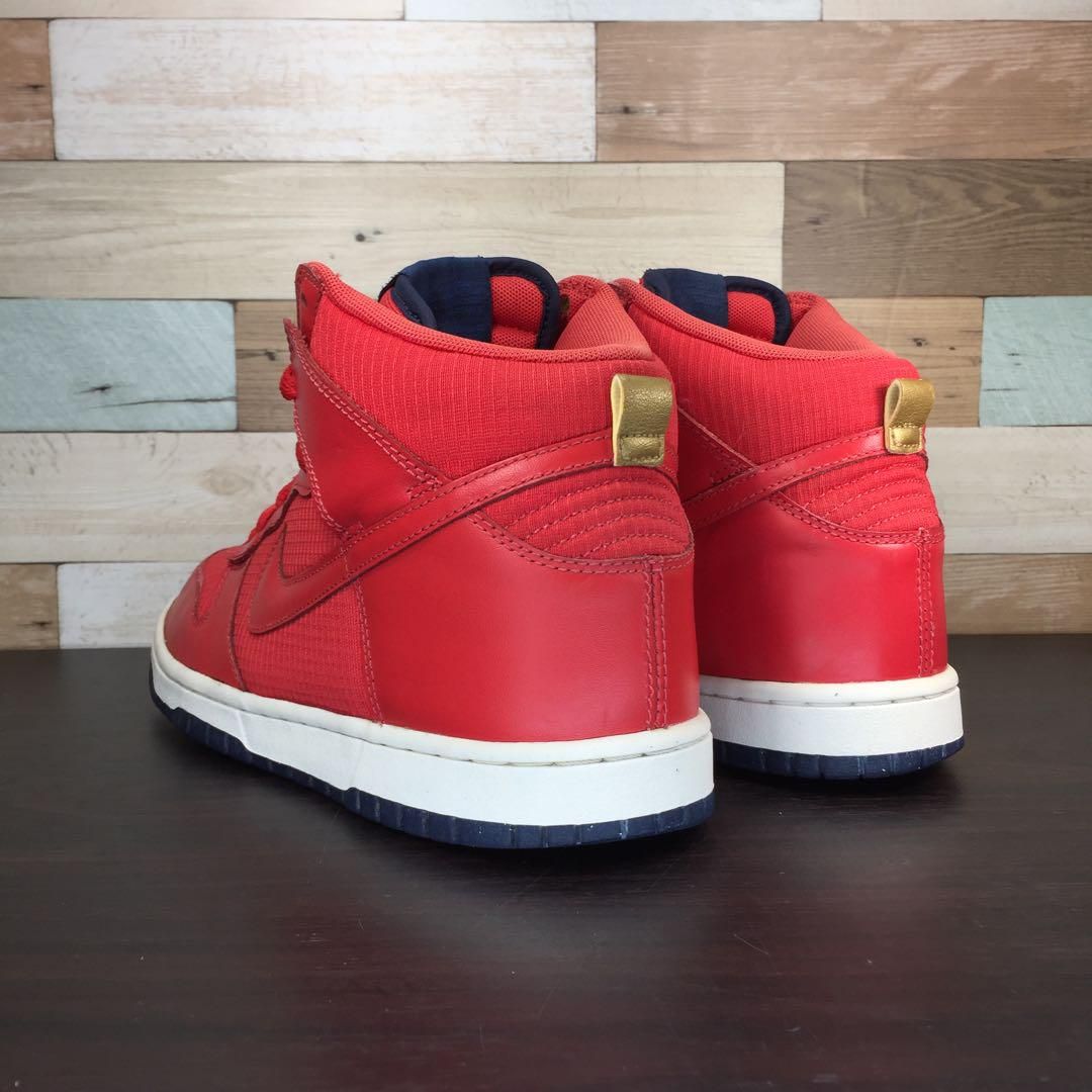 NIKE DUNK HIGH ナイキ ダンク ハイ オリンピック レッド 赤 ホワイト