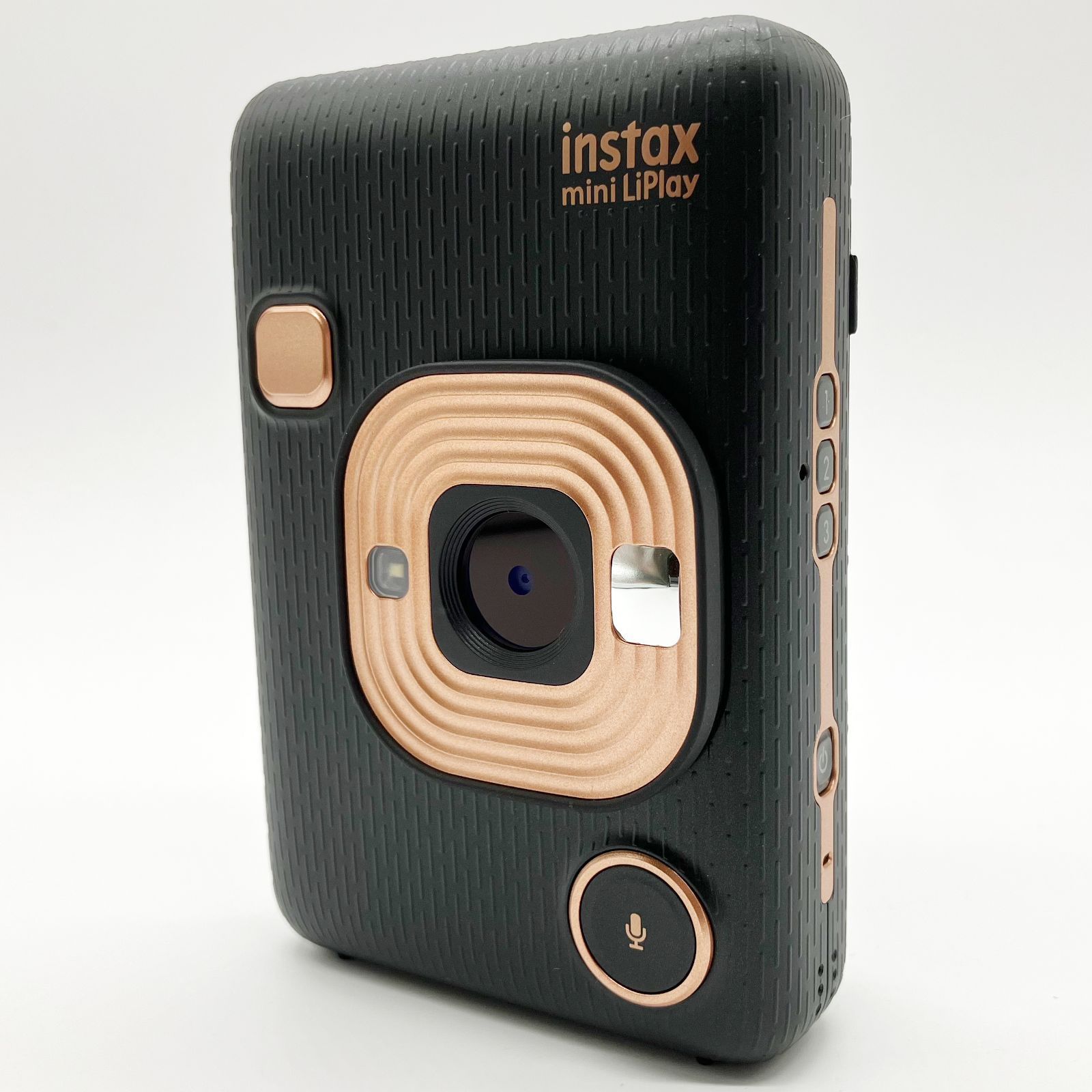 国産NEW【美品】instax mini liplay エレガントブラック　チェキ　カメラ デジタルカメラ
