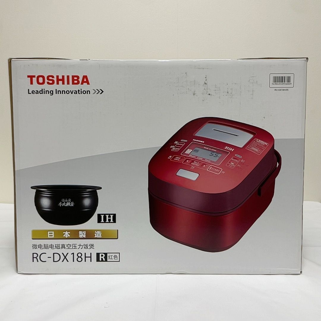 海外向け】TOSHIBA 炊飯器 RC-DX18H 220V - メルカリ