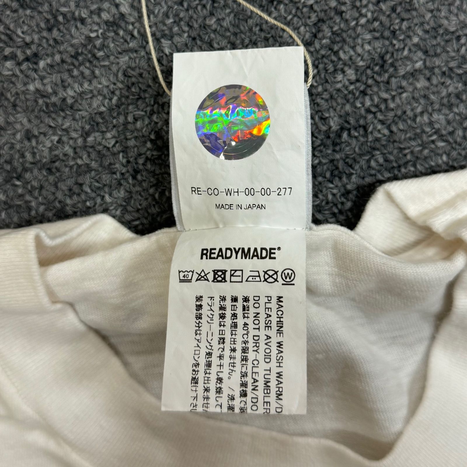 レディメイド サイズ:XXL RE-CO-WH-00-00-277 ポケットロゴTシャツ