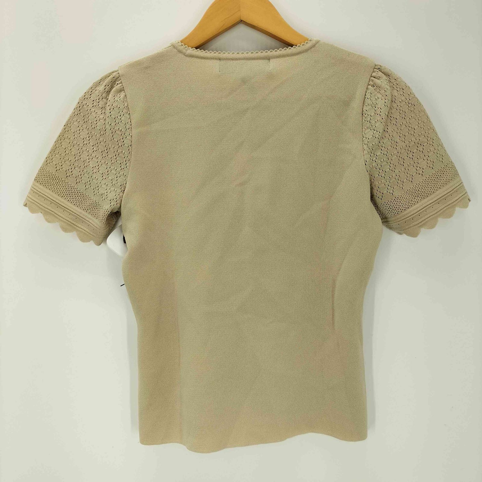 エムズグレイシー Ms GRACY 半袖ニットTシャツ レディース JPN：38