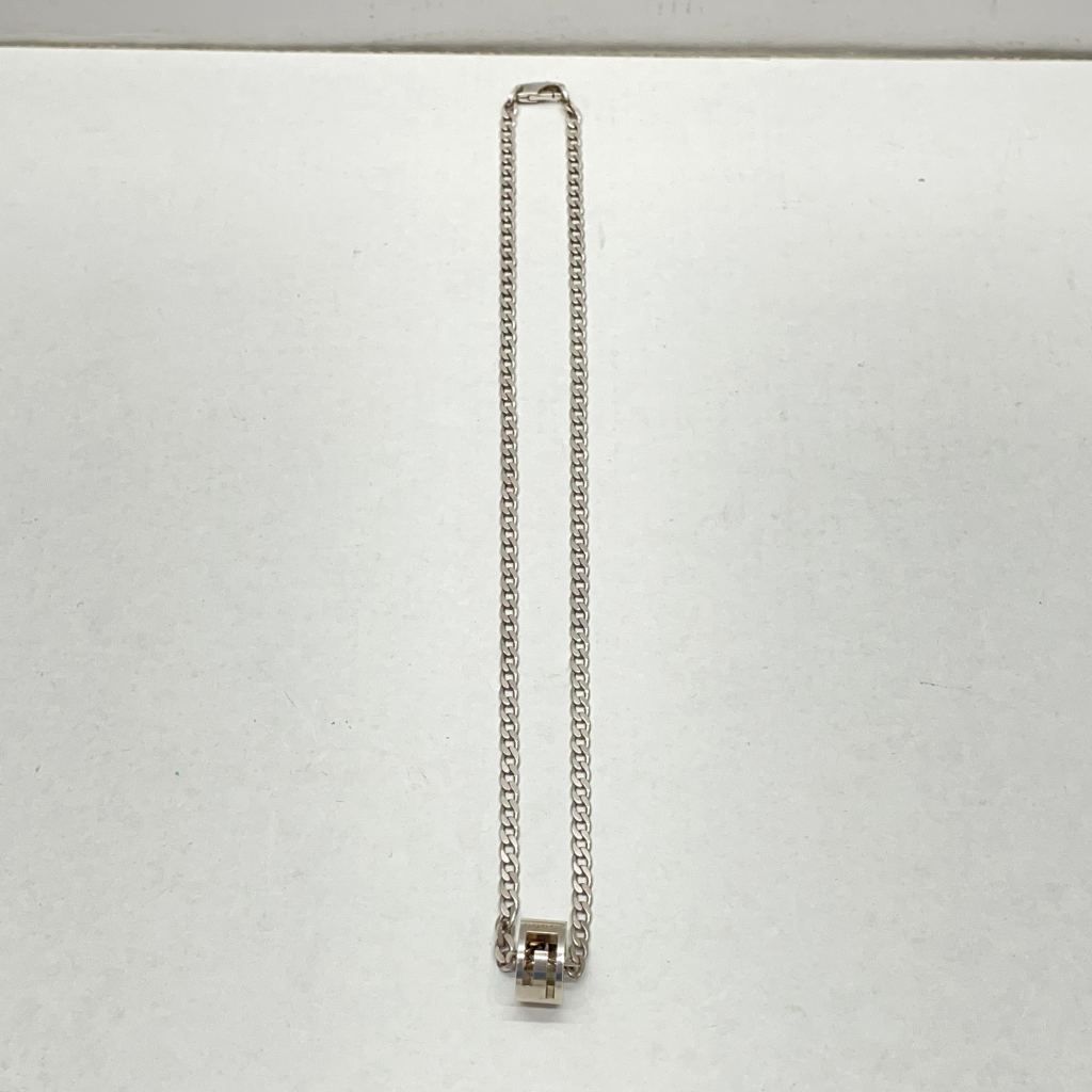 01w-5319 グッチ GUCCI ネックレス カットアウトG 工場 Ag925