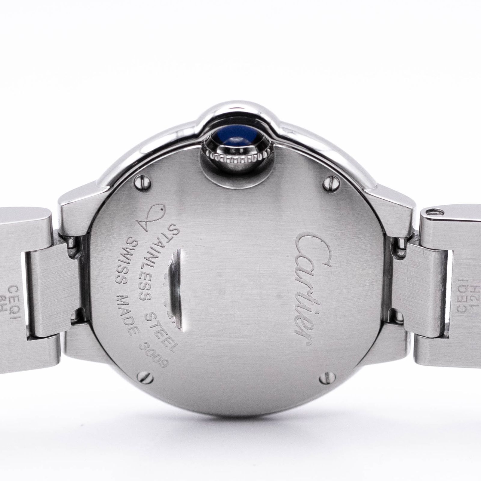 カルティエ Cartier バロンブルー W69010Z4 Ballon Bleu  クオーツ 腕時計 レディース 白