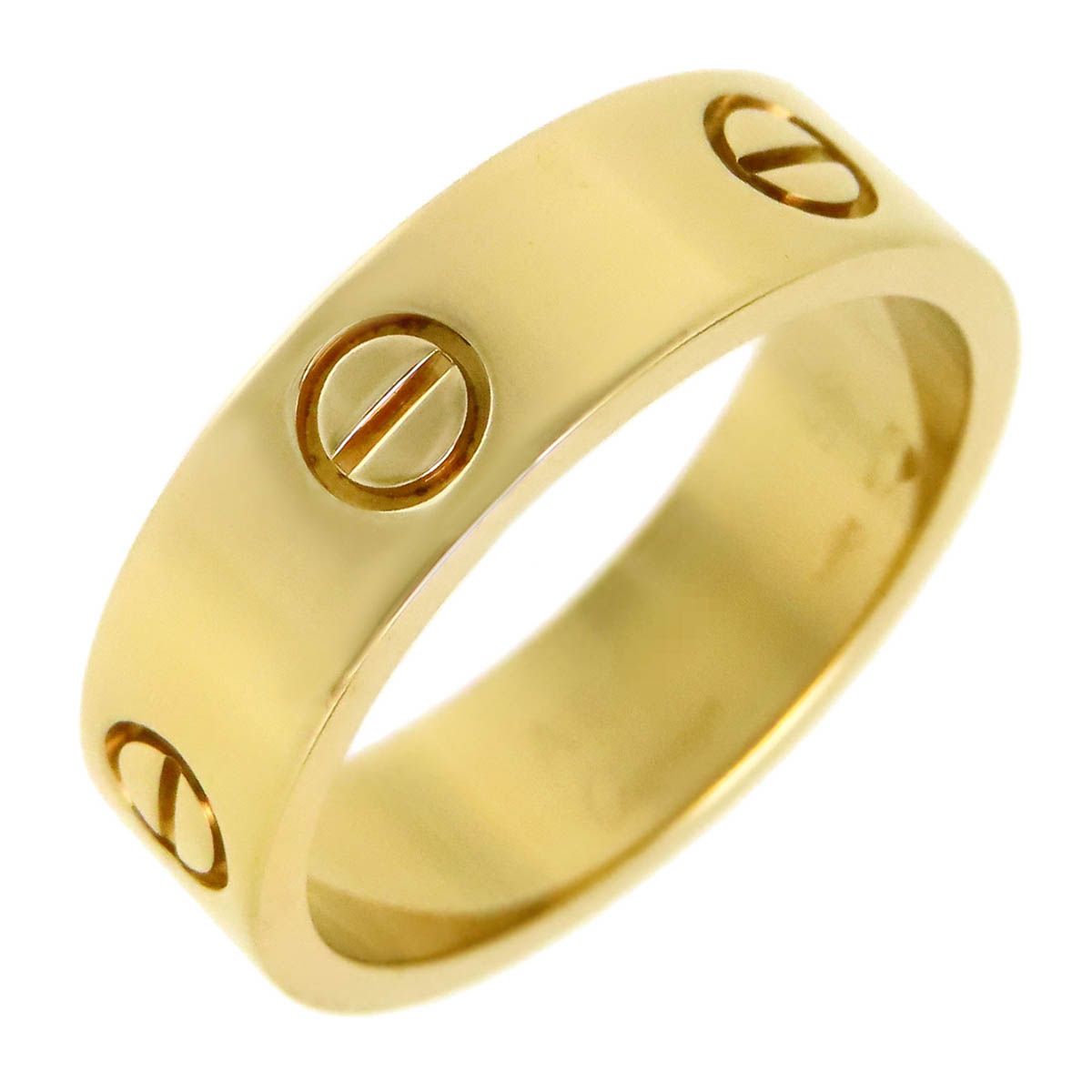 カルティエ ラブ リング 59 B4084659 750 K18YG メンズ CARTIER ジュエリー