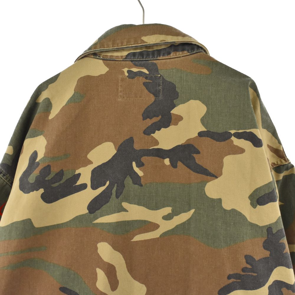 cvtvlist カタリスト 22AW MILITARY JACKET CAMO アームプリント カモフラ柄 ミリタリージャケット 220111NB06 カーキ