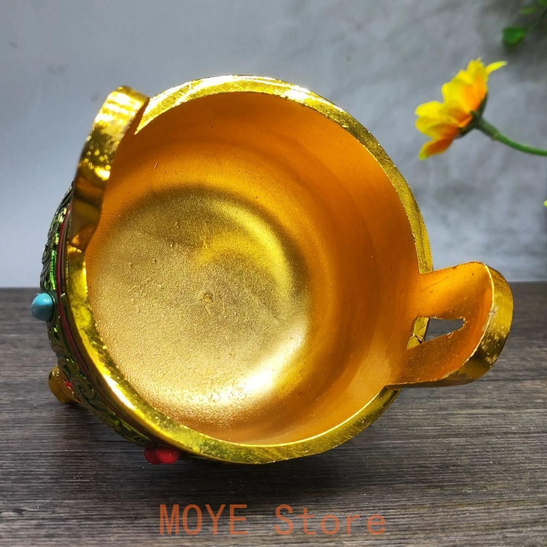 銅器 銅鼎 景泰藍三足鼎 香炉 挿し香炉 香道具 装飾品 工芸品