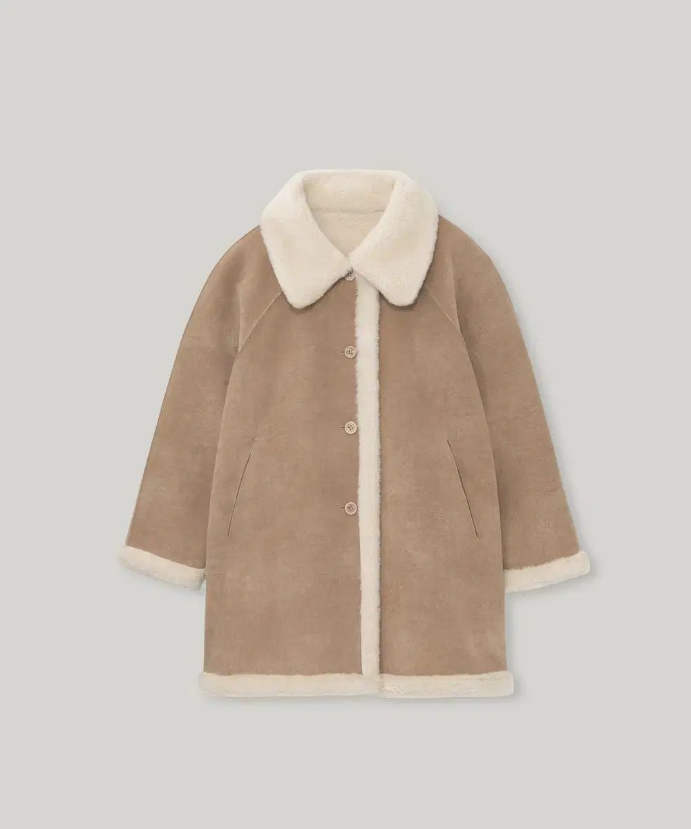 雷市場（ポンジャン）商品韓国直送】 carol reversible mustang ( beige ) 出品 - メルカリ