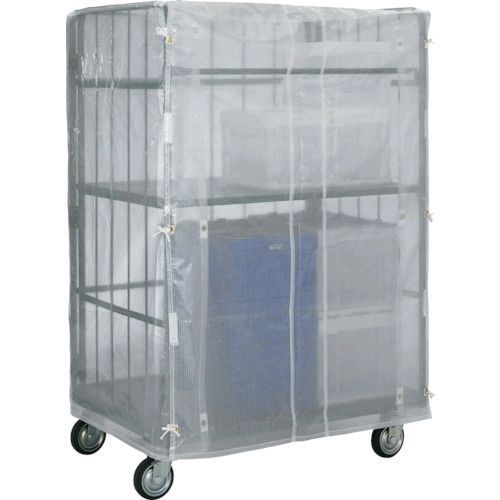 【新品・３営業日以内発送】【即納在庫品】ＴＲＵＳＣＯ THTC-1IT カゴ車用オプション ハイテナー用カバー ８００×６００×１７００用 半透明 紐付TH THTC1IT ハイテナー用カバー 紐付【沖縄離島販売】