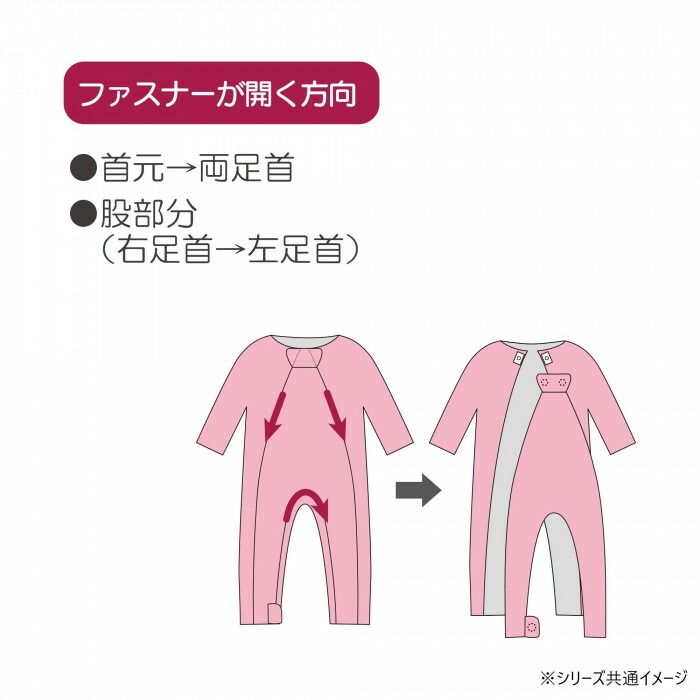 さく様ご確認用 フドーねまきA スリーシーズン M 空 107053