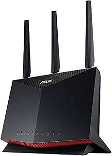 ASUSTek イーサネット WiFi 無線 ルーター WiFi6 4804 861Mbps デュアルバンドゲーミング RT-AX86U A メッシュ機能付 3階建 | 4LDK PS5|Nintendo Switch|iPhone|android 対応