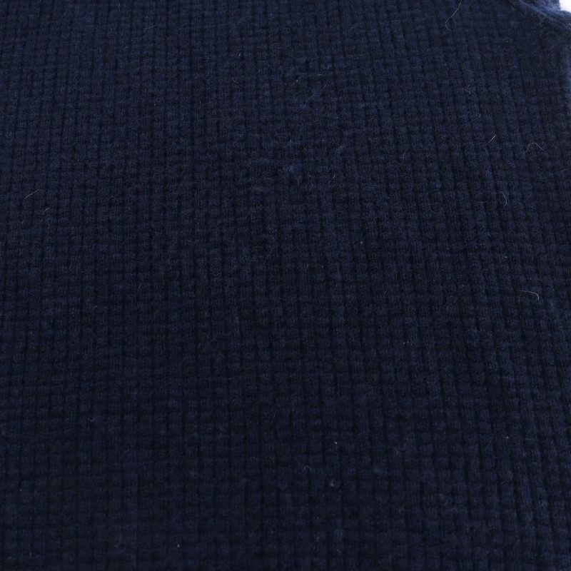 マディソンブルー MADISONBLUE ニット カットソー フレンチスリーブ カシミヤ S 紺 ネイビー MB164-8002 /AN23 レディース MADISONBLUE - マディソンブルー ニット カットソー フレンチ