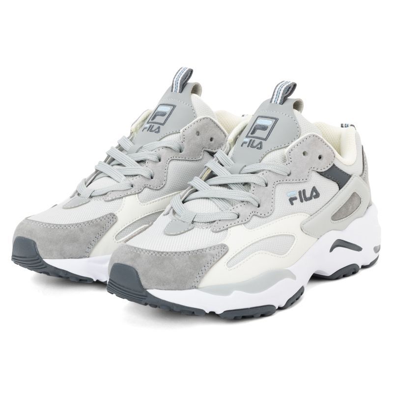 在庫限り outlet / 処分特価品   WSS24030253 RAY TRACER(レイトレイサー) GRAY VIOLET/CLEAR SKY【FILA フィラ レディース メンズ スニーカー 厚底 】