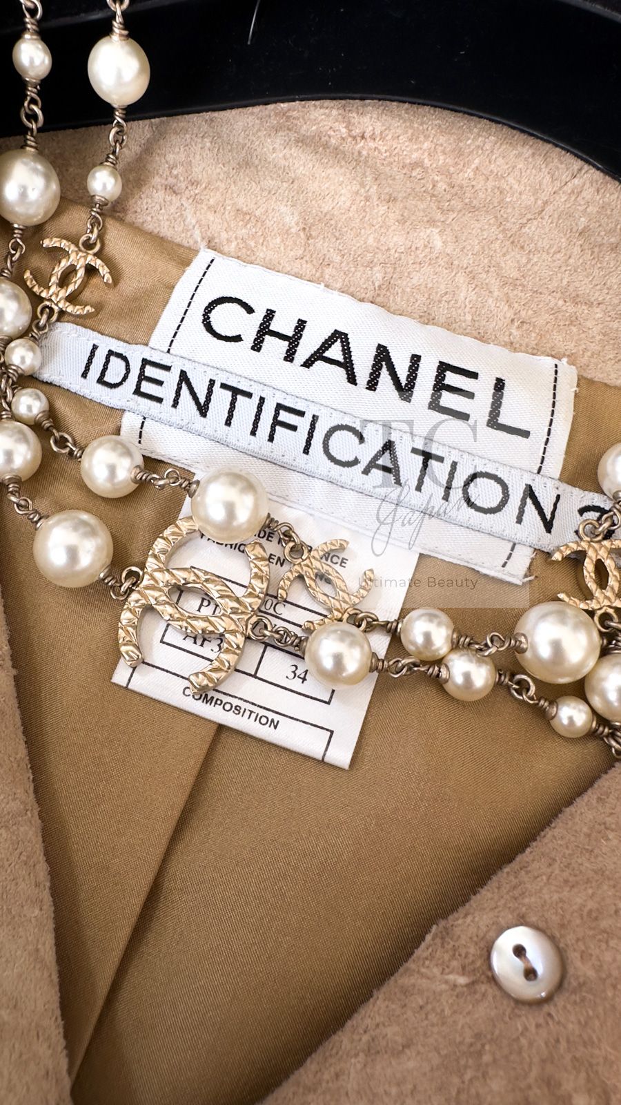 シャネル レザー ジャケット 本革 CHANEL 春夏 サマー カーフ
