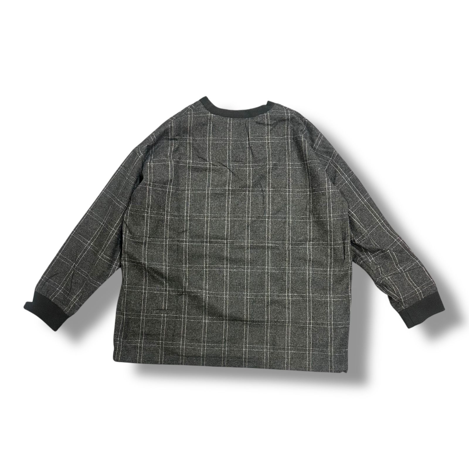 参考上代35200円 未使用品 Dulcamara 24AW オーバーラップチェック 