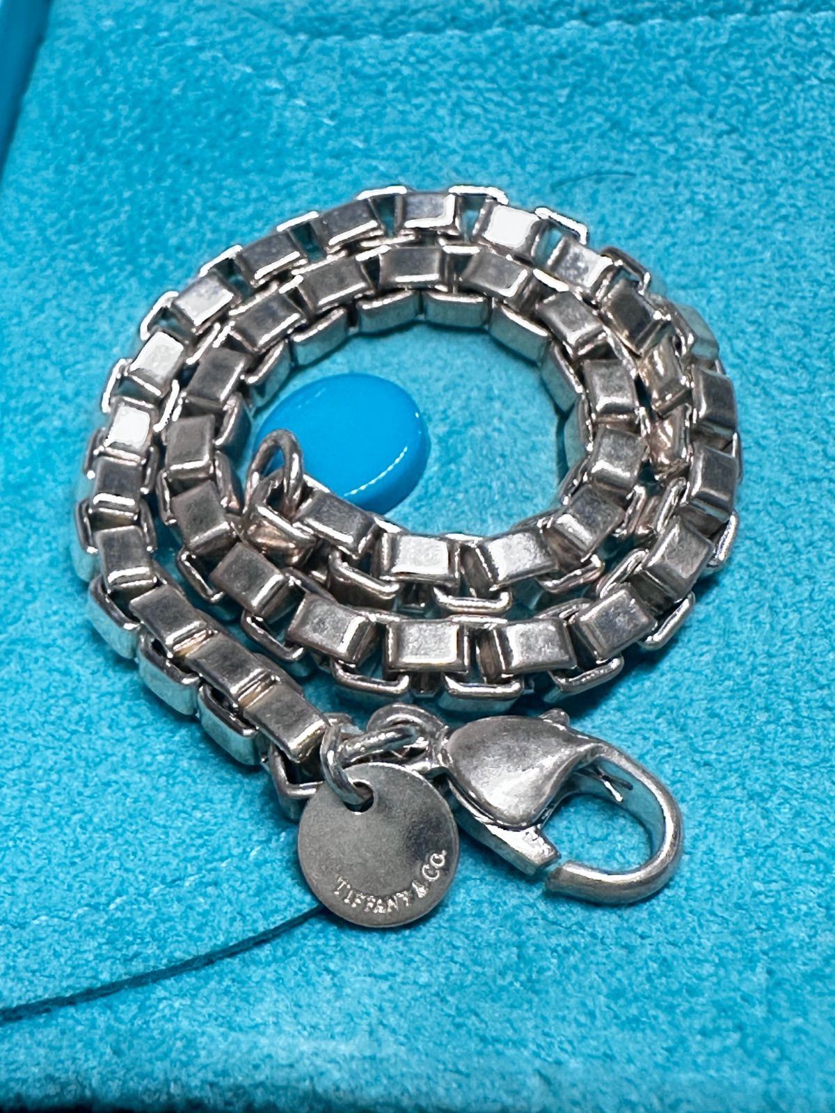 美品 TIFFANY＆Co ティファニー ベネチアンリンク SV925