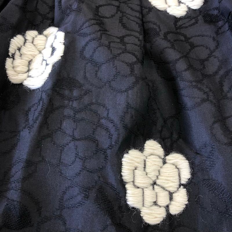 花柄刺繡