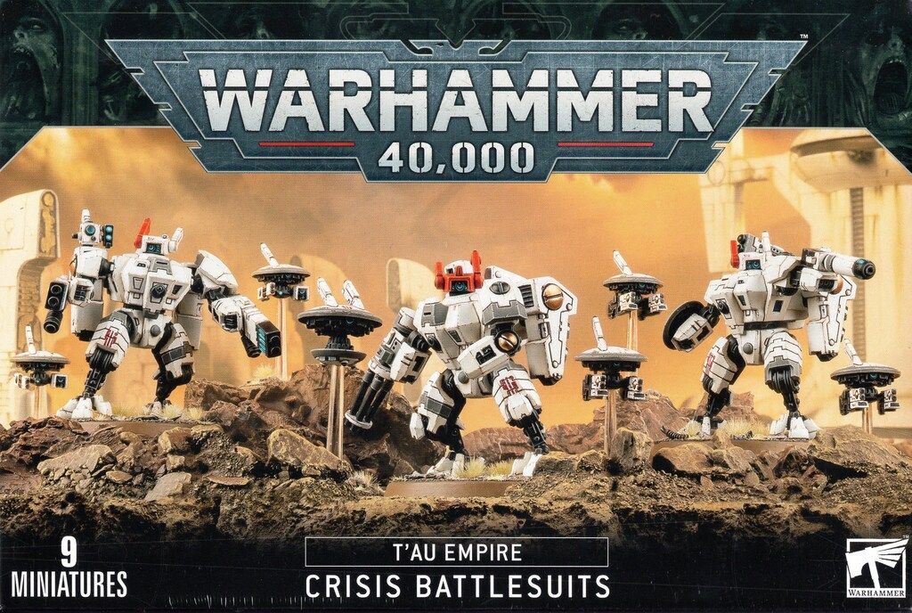 GAMES WORKSHOP WARHAMEER40000 Crisis Battlesuits 2025