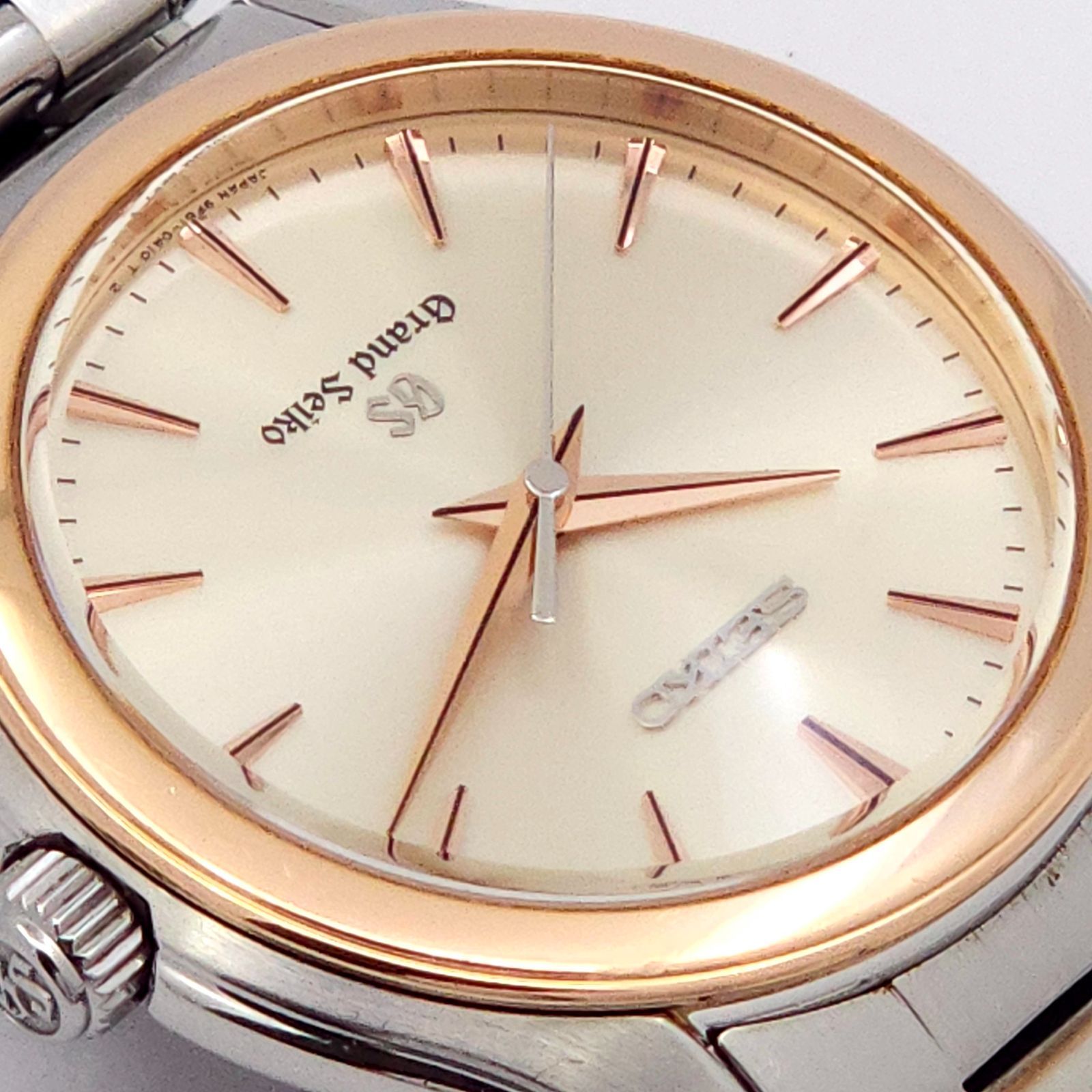 ☆良品 Grand Seiko グランドセイコー GS 9F61-0A20 QZ 動作品 18KT+SS 