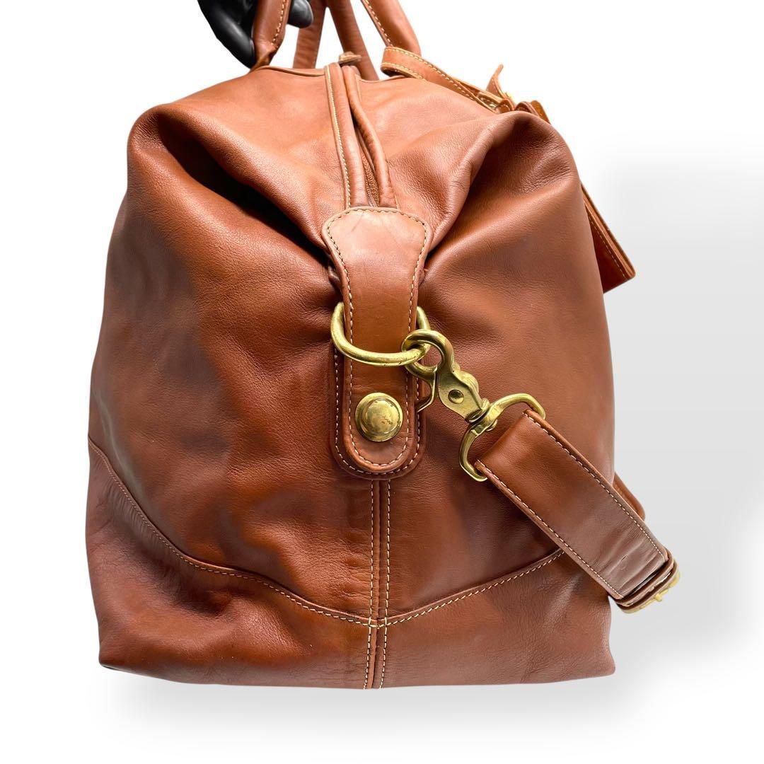 【 美品】 オールドコーチ USA製 レザー 2way ボストンバッグ 極美品 COACH オールドコーチ 2way ボストンバッグ USA製 レザー