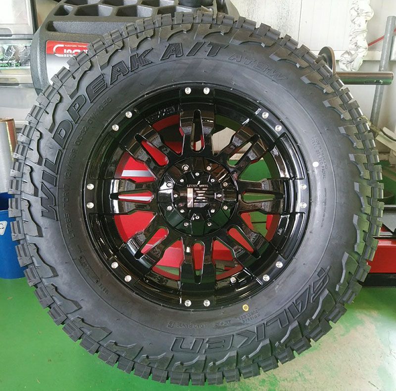 サーフ ハイラックス タイヤホイールセット FALKEN ワイルドピーク AT3W 265/65R17 17インチ Balano - メルカリ