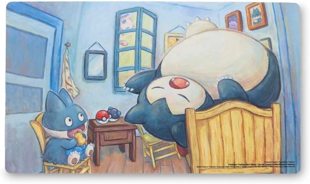 海外ポケモンセンター限定 !!】ゴッホ美術館 ゴンベとカビゴン