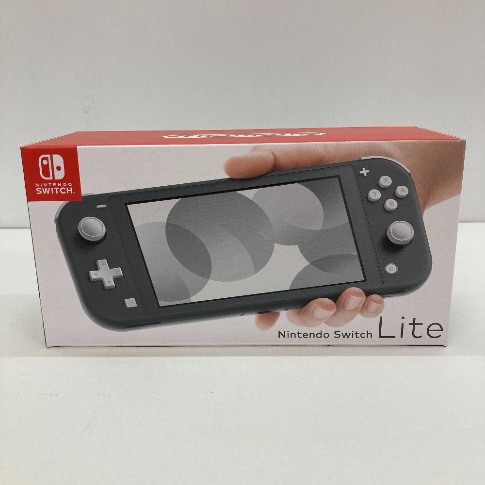 05wm01980 【未使用 Nintendo Switch Lite】ニンテンドー スイッチライト本体 グレー ＊検品開封済＊ ゲームハード 【未使用品】  - メルカリ