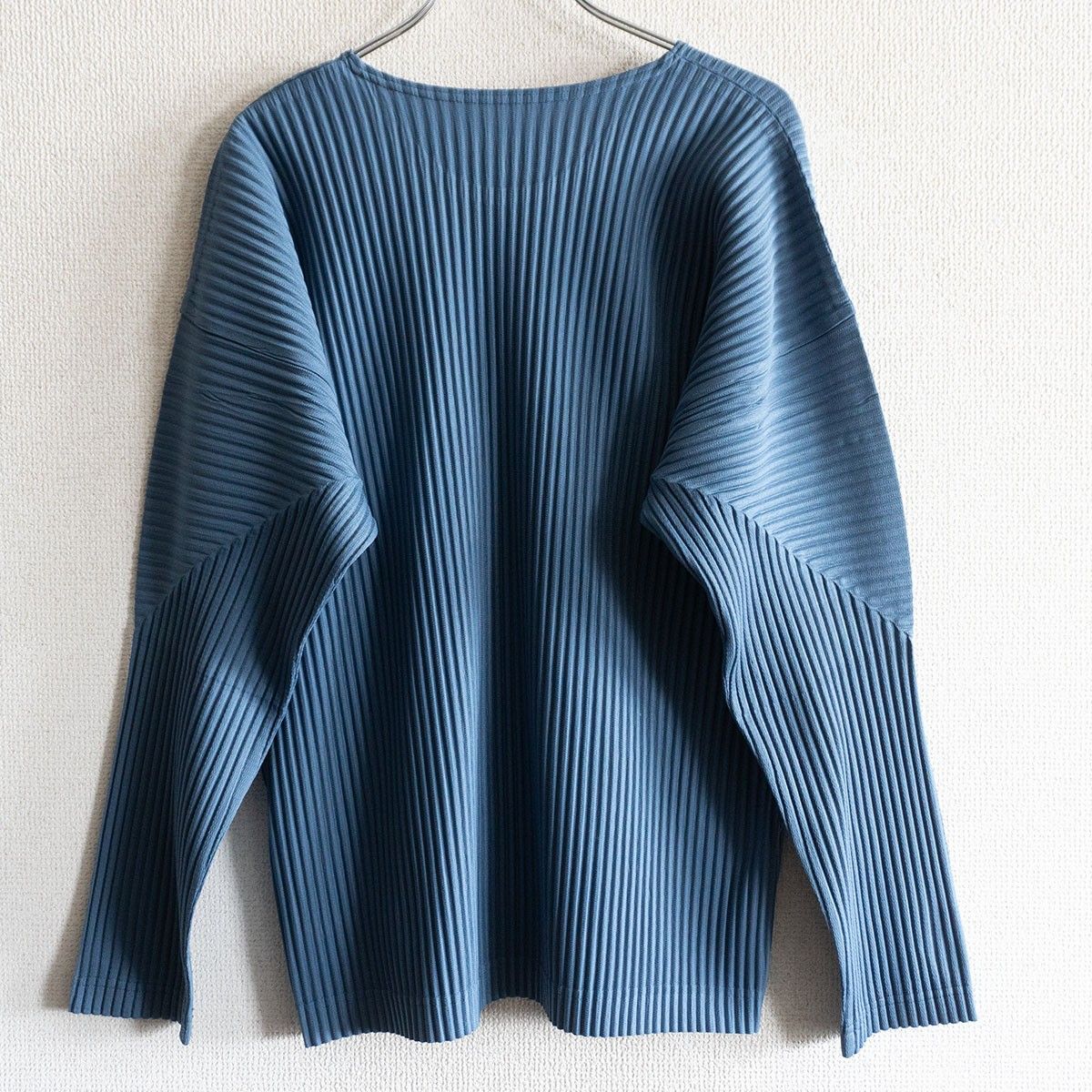 美品/21AW】 HOMME PLISSE ISSEY MIYAKE【プリーツ 長袖