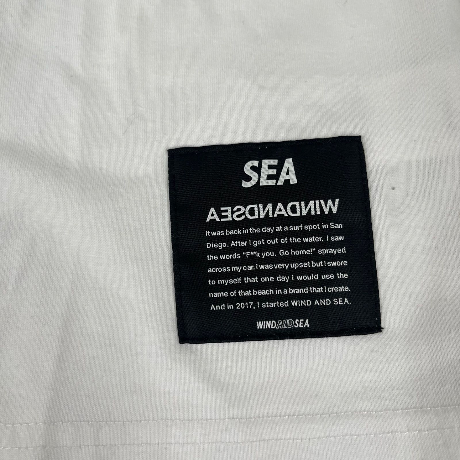 68. F.C.R.B × WINDANDSEA 22SS BRISTOL SEA TEAM TEE Lサイズ 【併売  