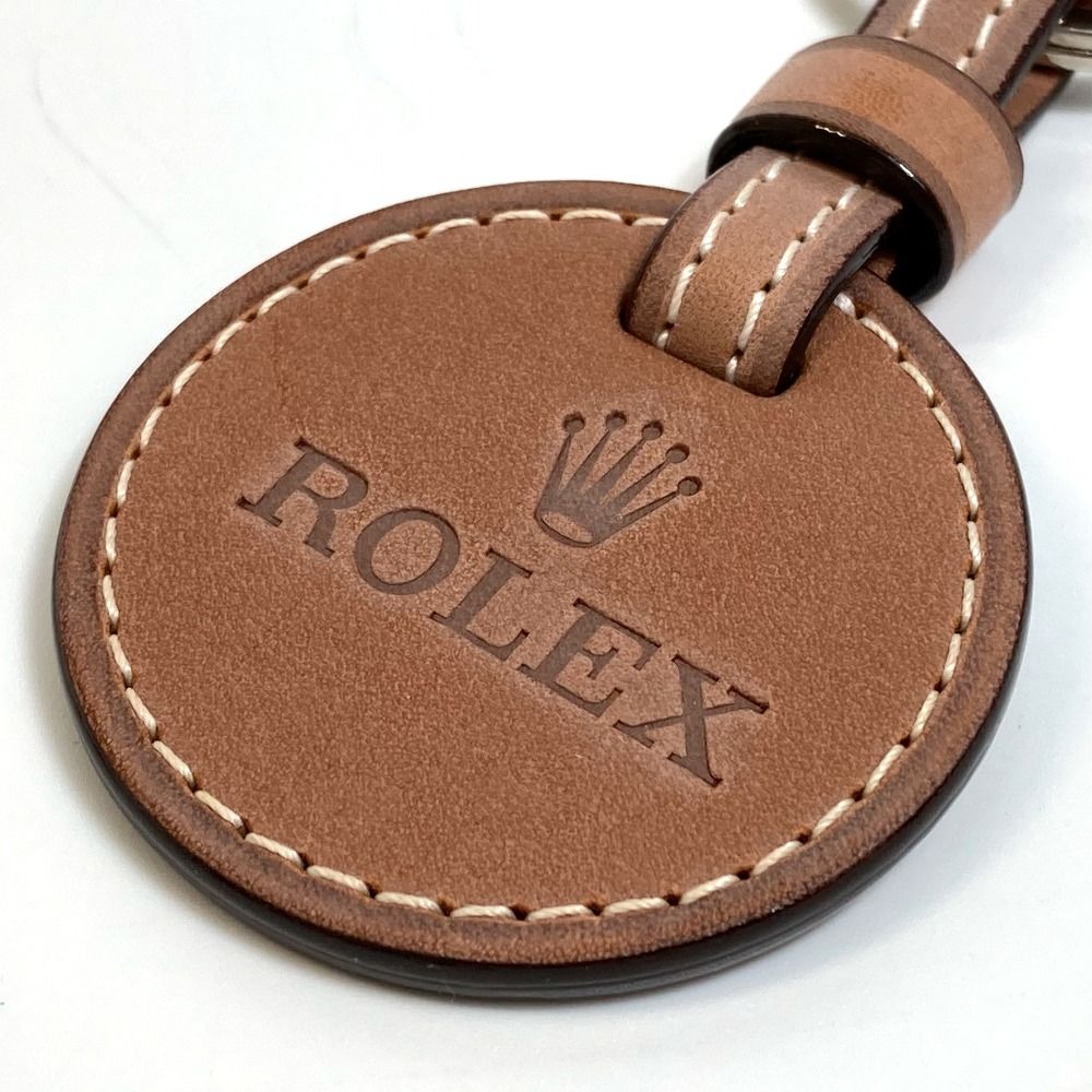 ロレックス ロゴ ノベルティ 非売品 キーホルダー レザー
