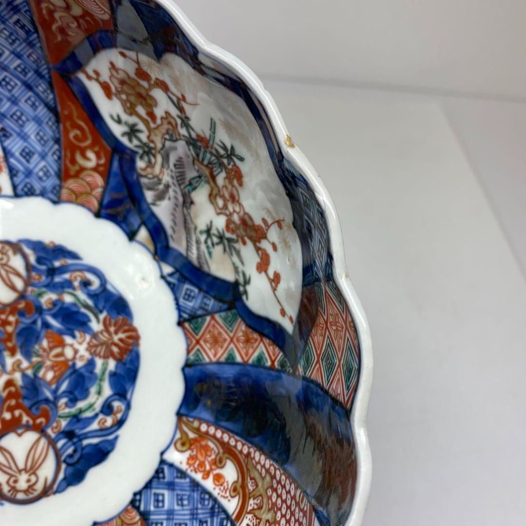 古伊万里 輪花鉢