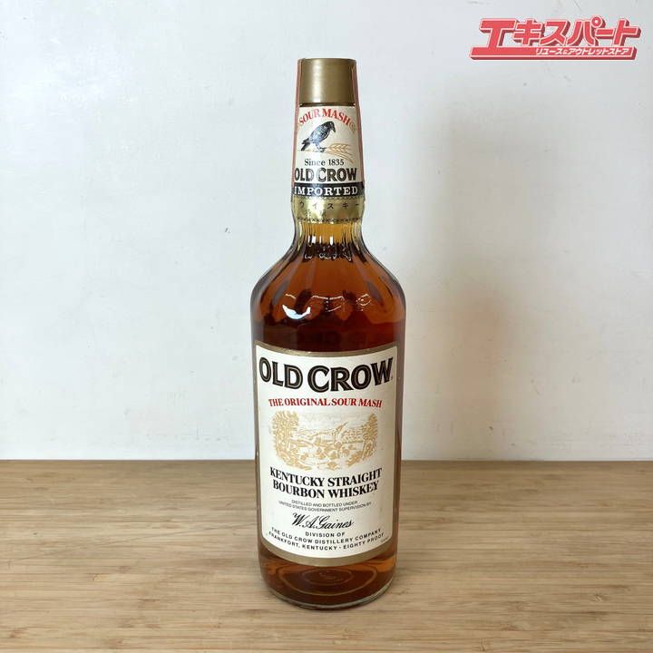 ズ*カ様 【古酒・未開栓】OLD CROWオールドクロウ　旧ボトル 未開栓 お酒 ウイスキー オールド クロウ ケンタッキー バーボン