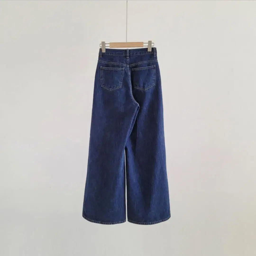 ロングレッグフィットワイドデニムパンツ SET