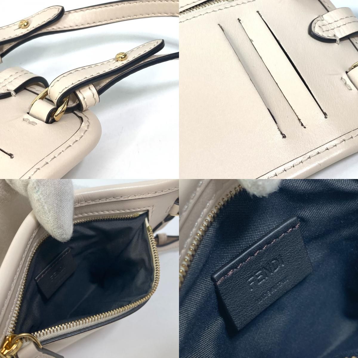 FENDI フェンディ ポーチ ズッカ ロゴ フォンポーチ スマホポーチ 