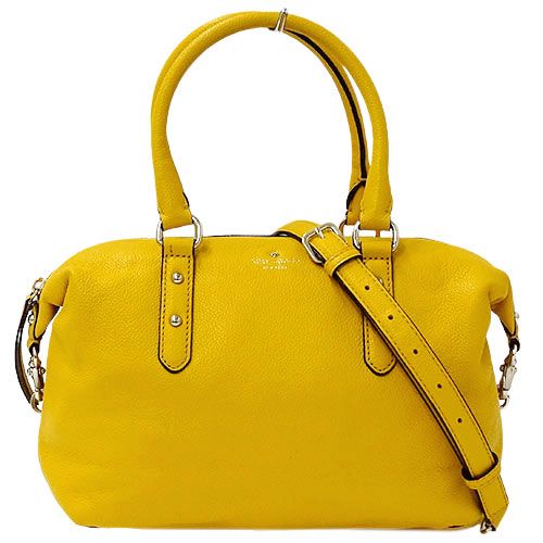 ケイト スペード kate spade バッグ レディース ブランド ハンドバッグ ショルダーバッグ 2wayバッグ レザー イエロー 黄 ...