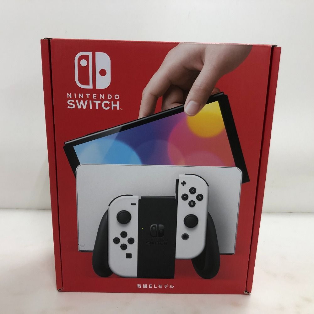 02w08140 Nintendo Switch ニンテンドースイッチ本体 有機ELモデル ホワイト 未使用品 【中古品】 - メルカリ