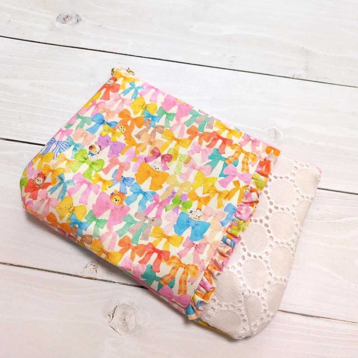 ハンドメイド がま口ポーチ yukiemon コラージュ 【公式通販】