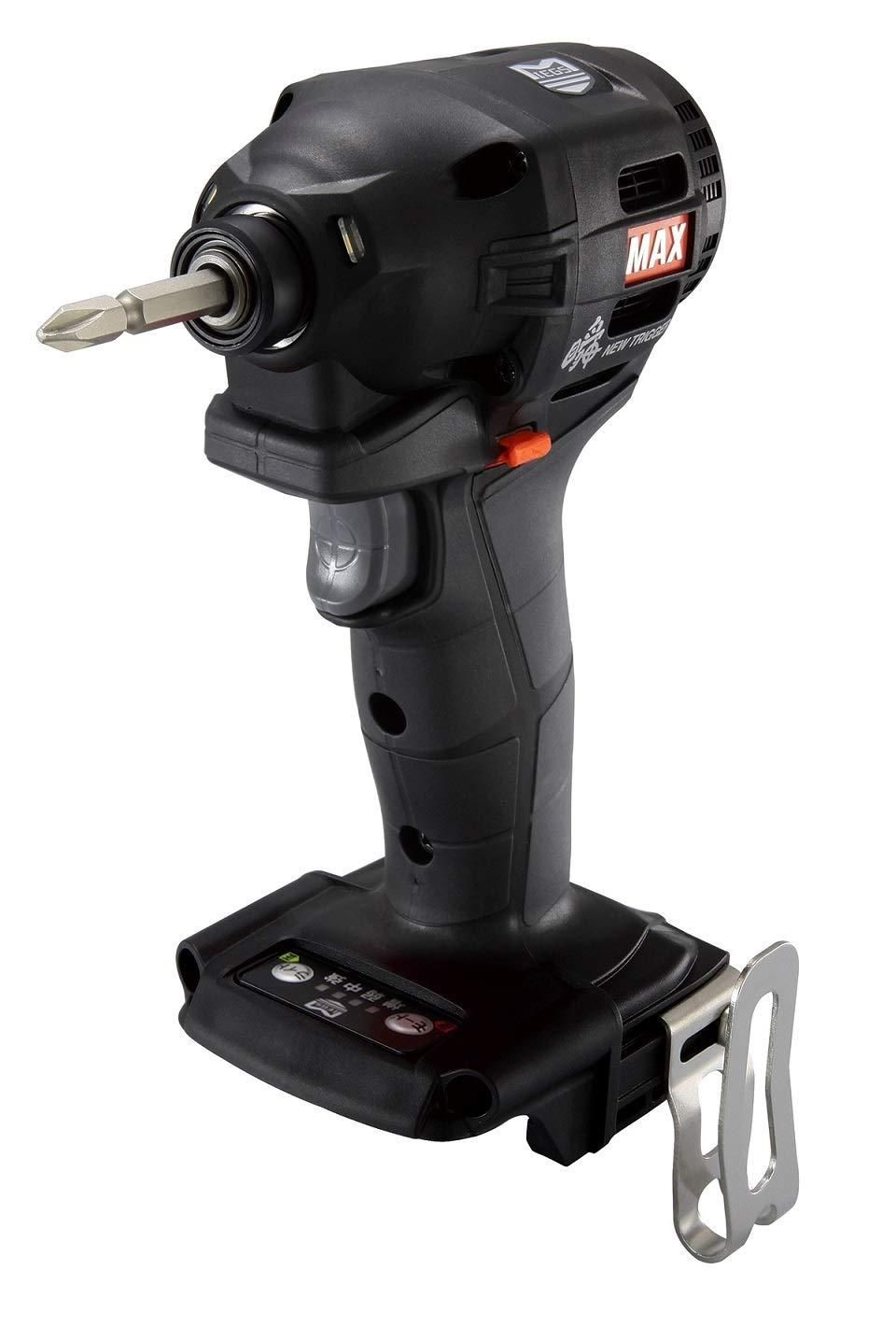 2営業日で発送 株 マックス MAX 充電式ブラシレスインパクトドライバ本体のみ PJ-ID153K PJ91244 ブラック