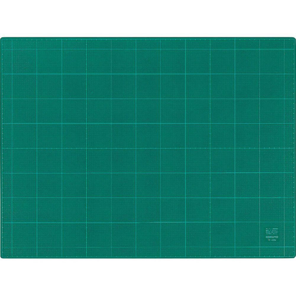 Size 450×600mm_Color グリーン コクヨ カッターマット 3mm厚 グリーン 両面 方眼罫 450×600mm マ-43N