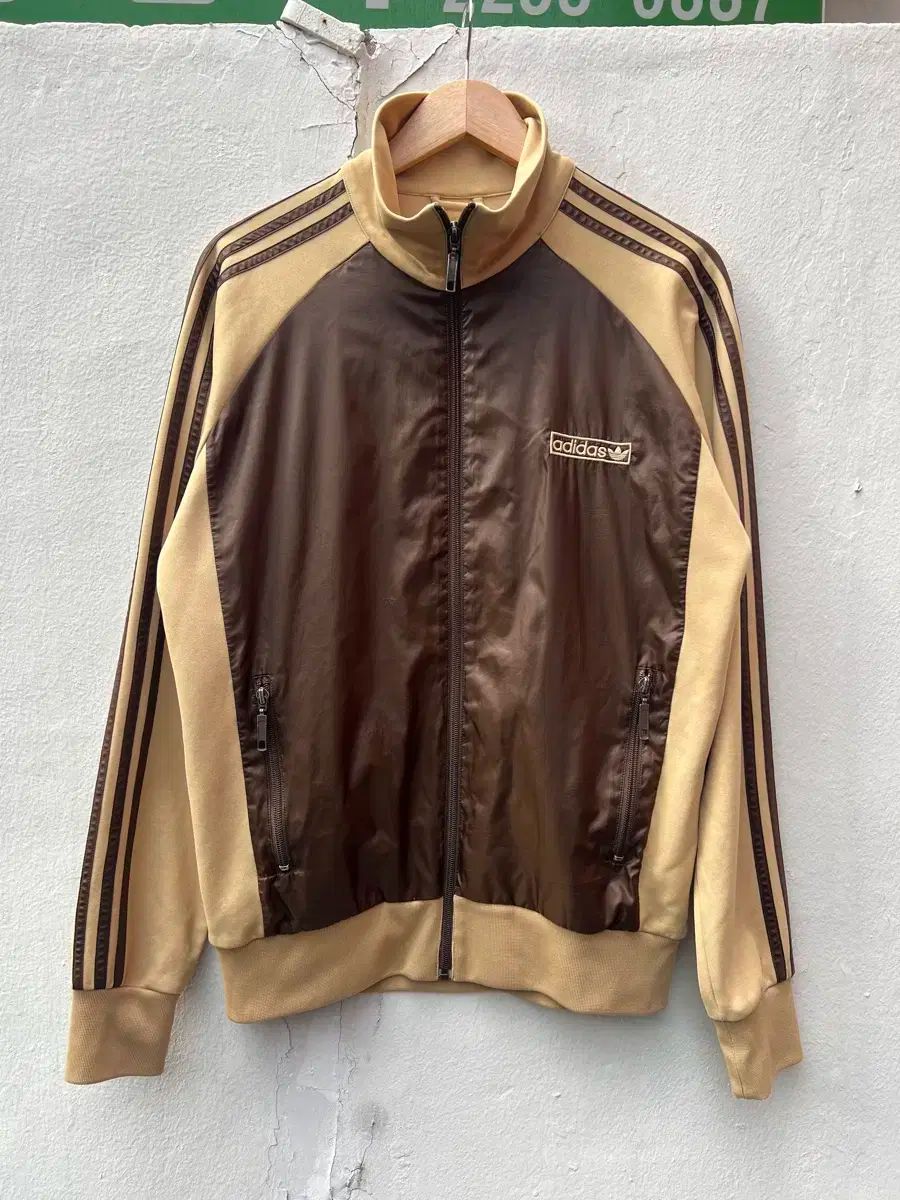 adidas アディダス BECKENBAUER ベッケンバウアー ブラウン ベージュ トラックジャージ ジャージ