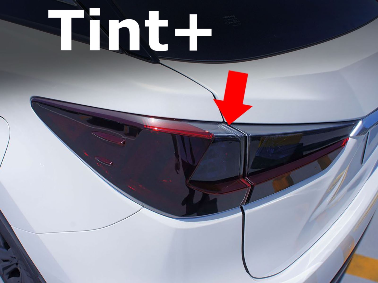 Tint+再利用できる RX 20系 前期 テールランプ スモークフィルム