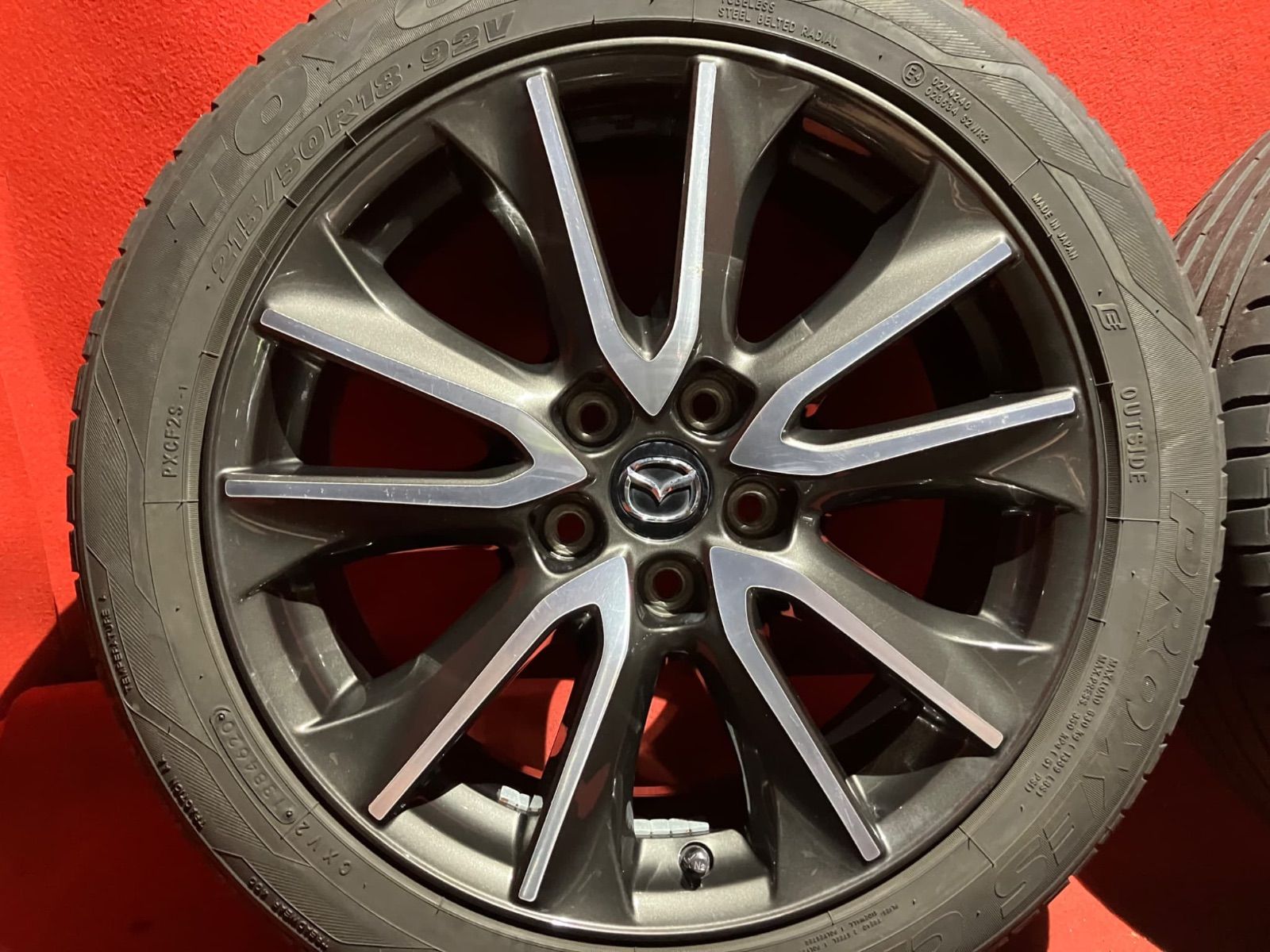 中古サマータイヤホイールセット【215/50R18 TOYO PROXES CF2