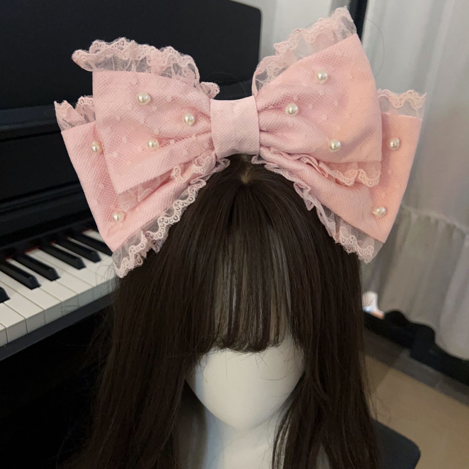 オリジナルデザイン ロリータ洋装 愛恋序曲 高品質素材 舞台撮影用 イベント用 プレゼントに最適 キャラクター再現 コスプレ大