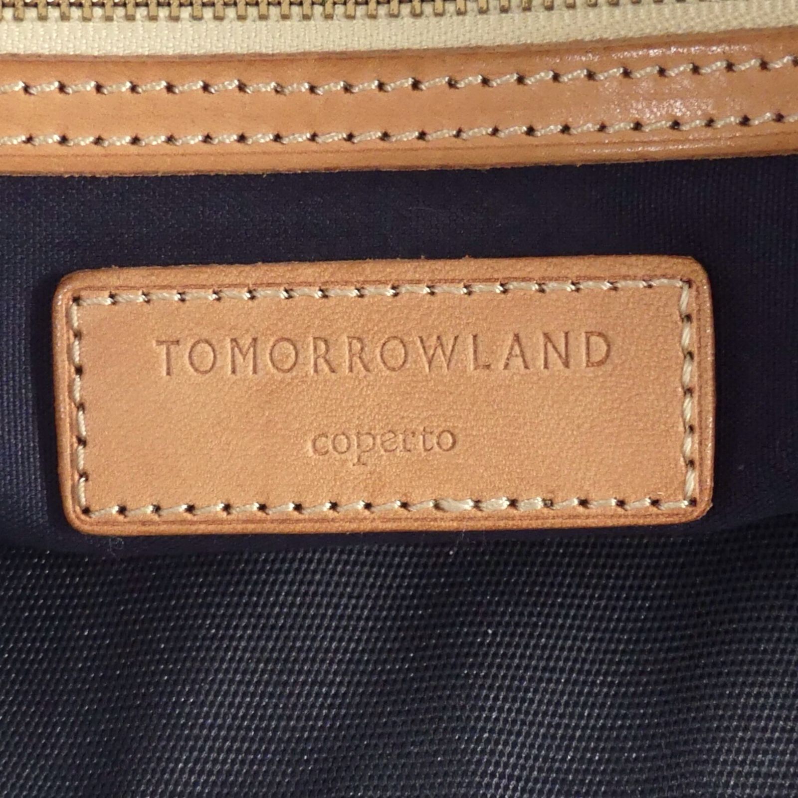 TOMORROWLAND トゥモローランド coperto コペルト ビジネスバッグ 本革 