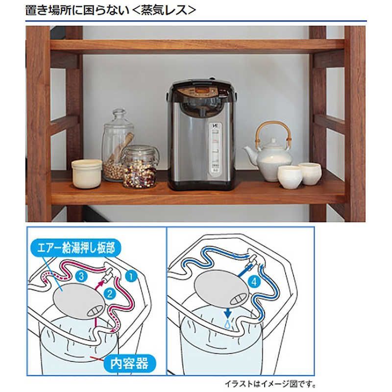 ♥ 未開梱 タイガー TIGER 電気ポット 蒸気レスVE電気まほうびん 2.2L|蒸気レス機能 PIW-A220T ブラウン