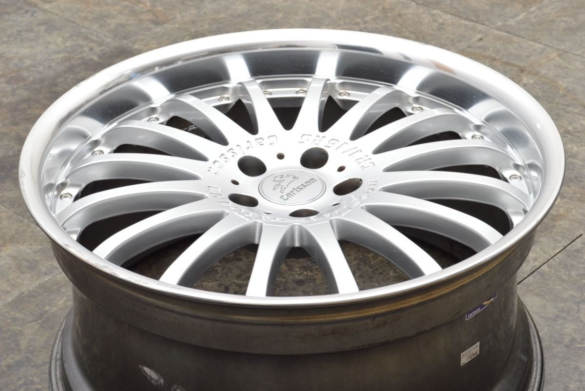 LS専用設計品】カールソン CR1/16RS 21in 10J +40 PCD120 1本のみ