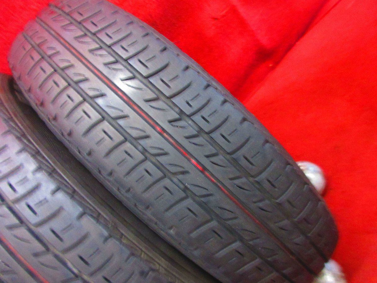 溝アリ 送料無料 タイヤ 2本 135/80R12 ブリジストン スニーカー