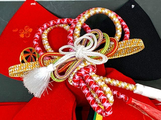刺繍柄作り帯